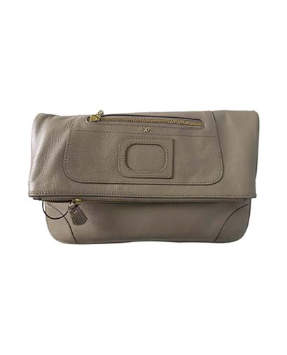 Anya Hindmarch Fold Over Clutch, front view